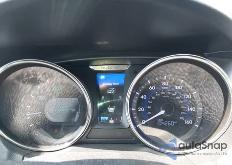 2014 Hyundai Sonata Hybrid Limited z USA, uszkodzony, nr VIN KMHEC4A49EA105218